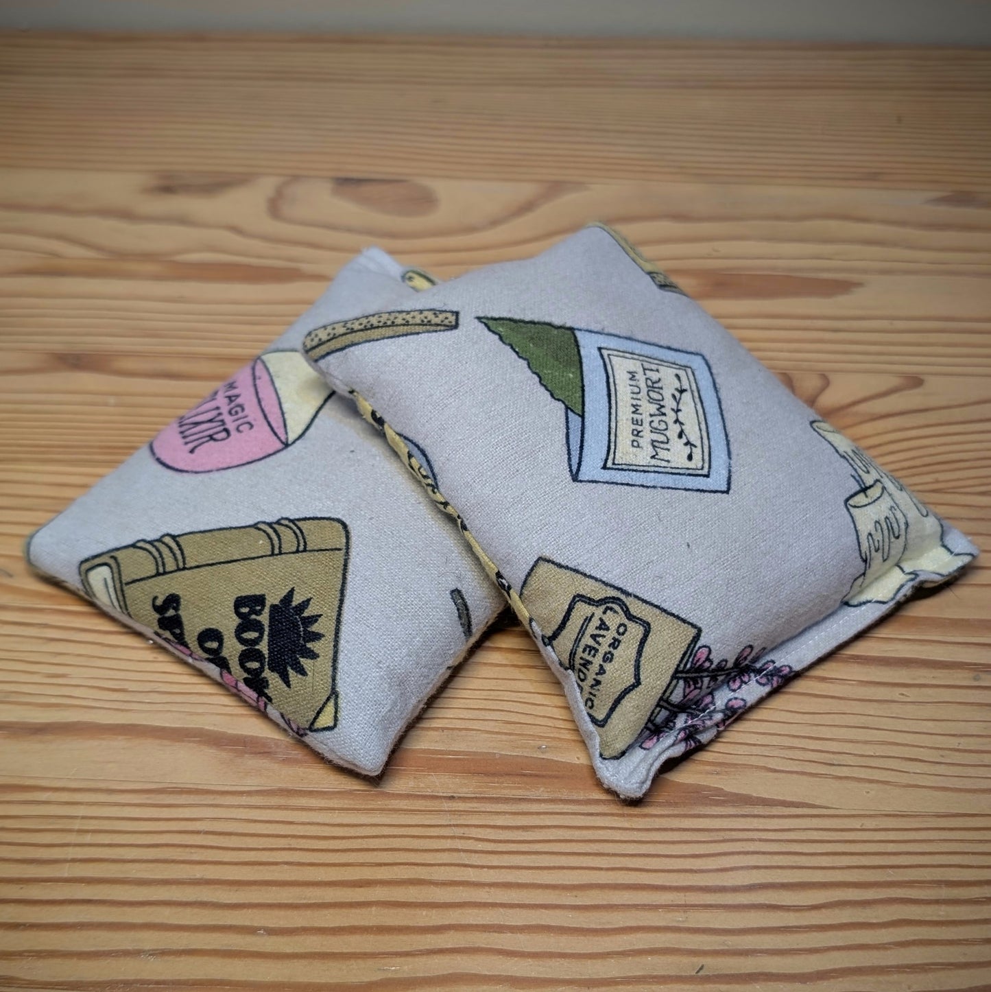 Spellbound Gray ~ Unscented Therapeutic Rice Bag - BooBoo/Hand Size