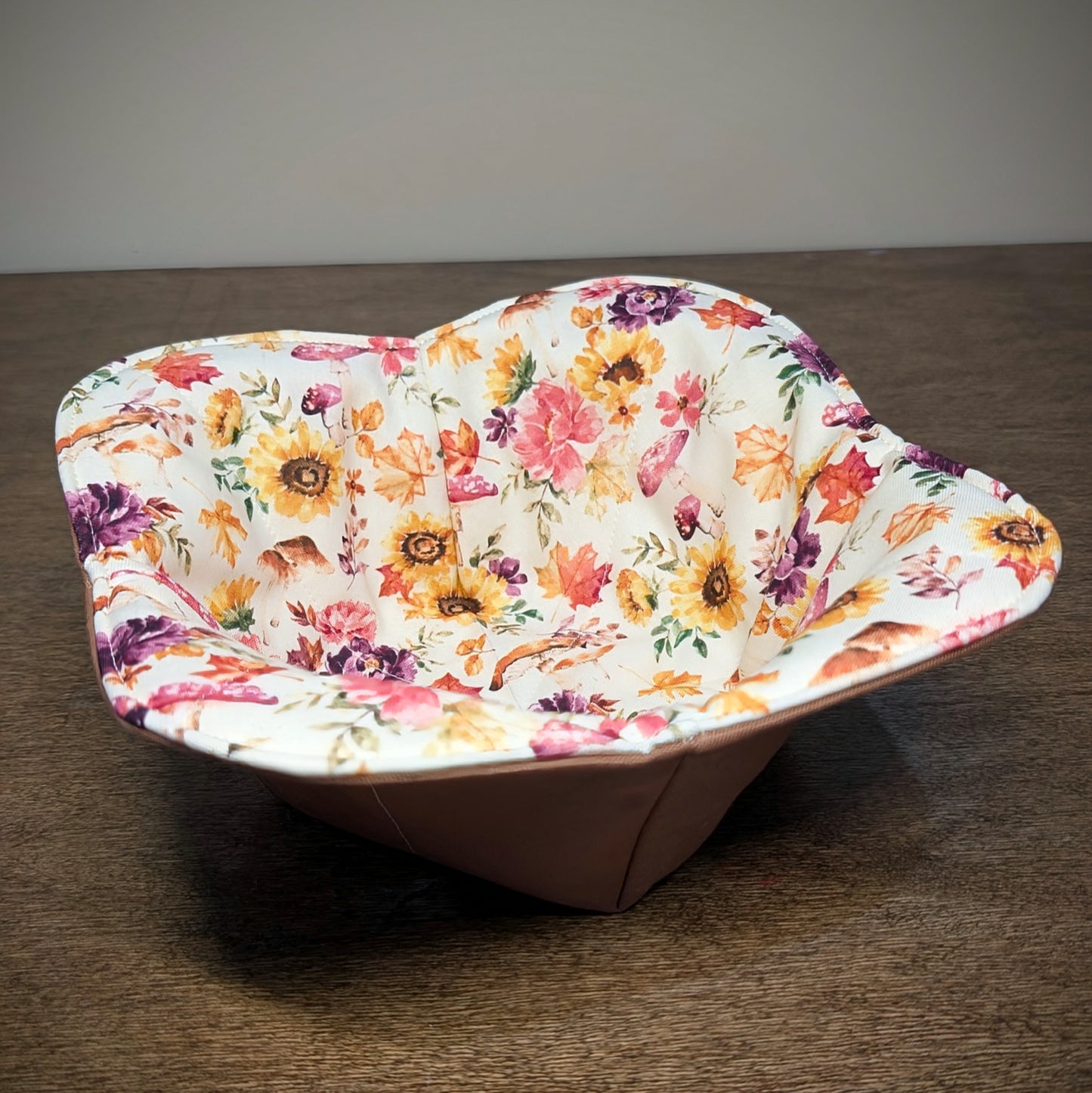 Mushrooms & Flowers - Bowl Cozy