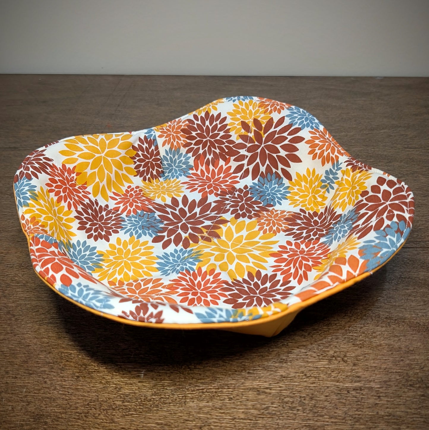 Fall Flower Bursts - Small Plate Cozy