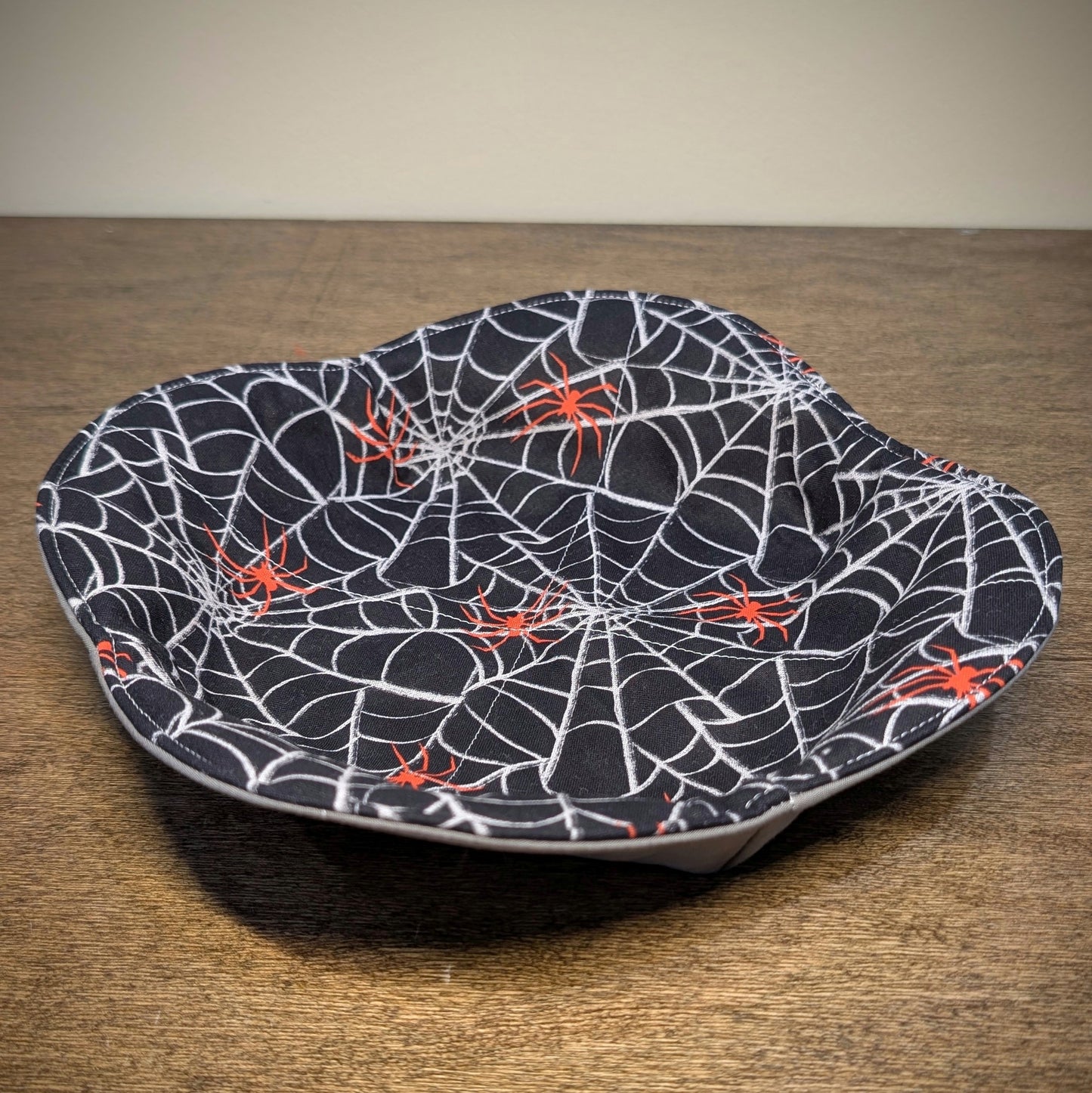 Spiderweb with Spiders - Small Plate Cozy