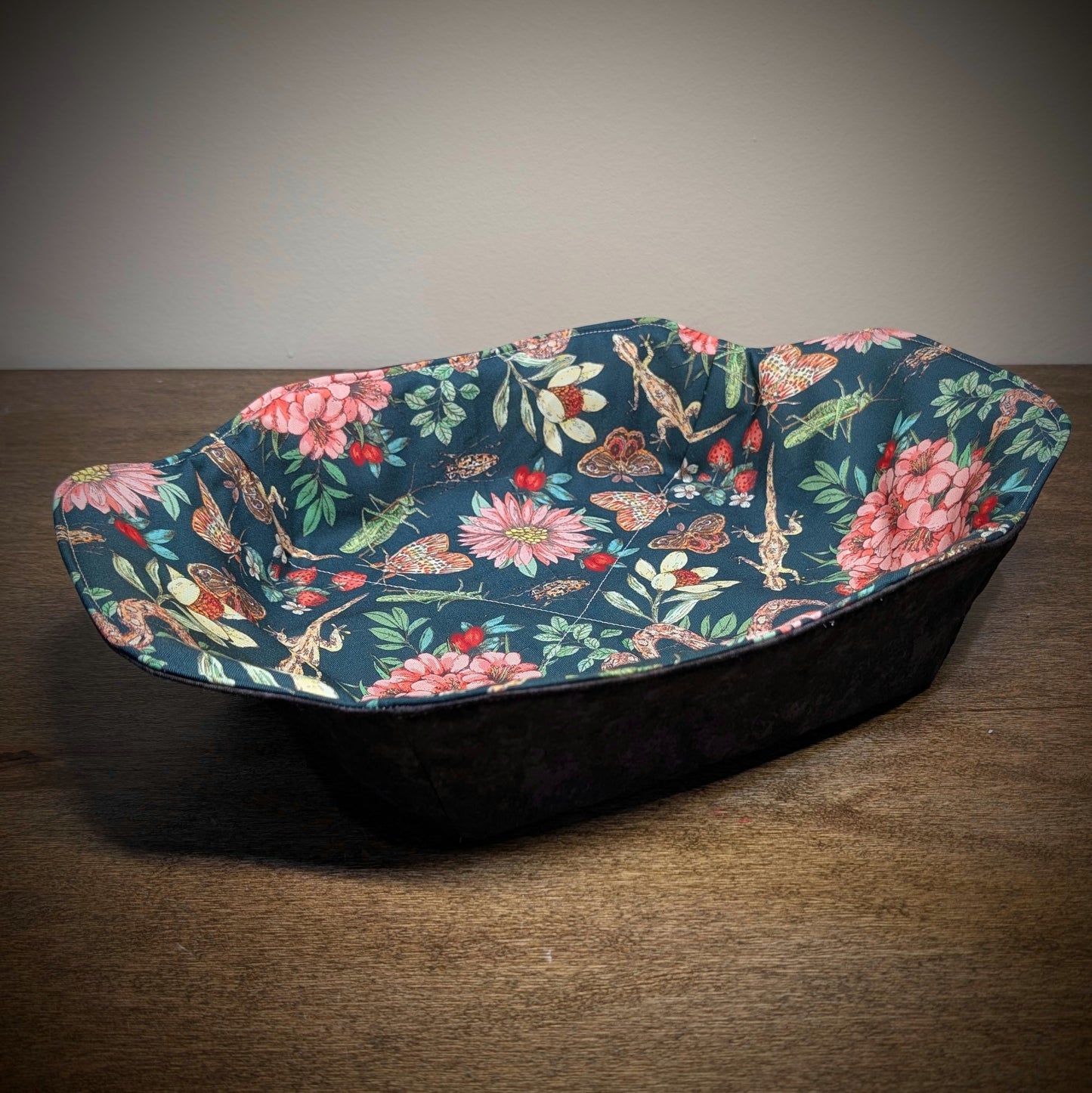 Floral Reptile - Square/Brownie Pan Cozy