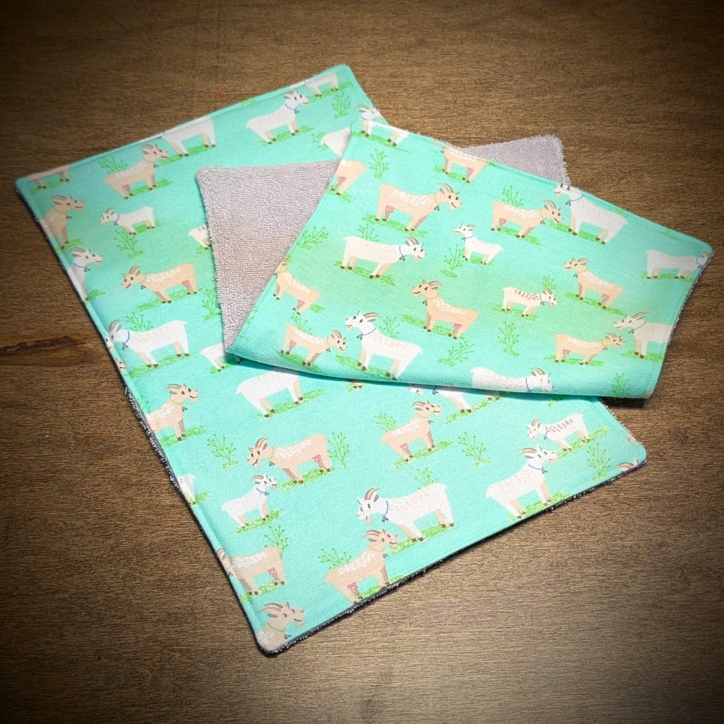 Goats - Burp Cloth