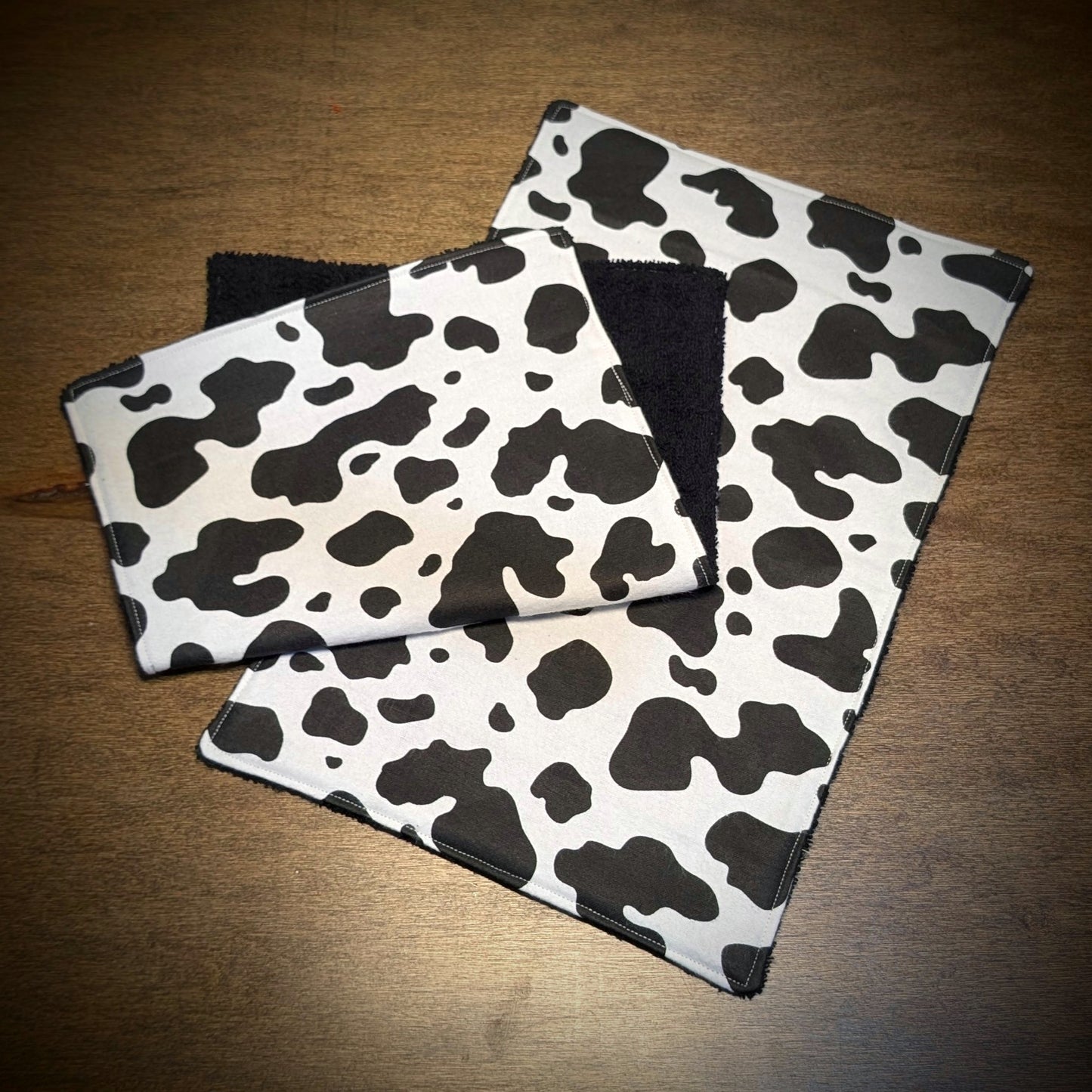 Cow Print - Burp Cloth