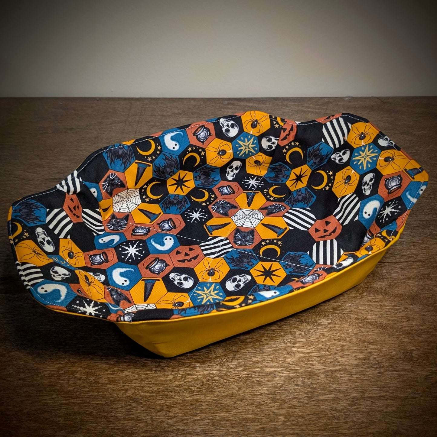 Spooky Hexagons - Square/Brownie Pan Cozy