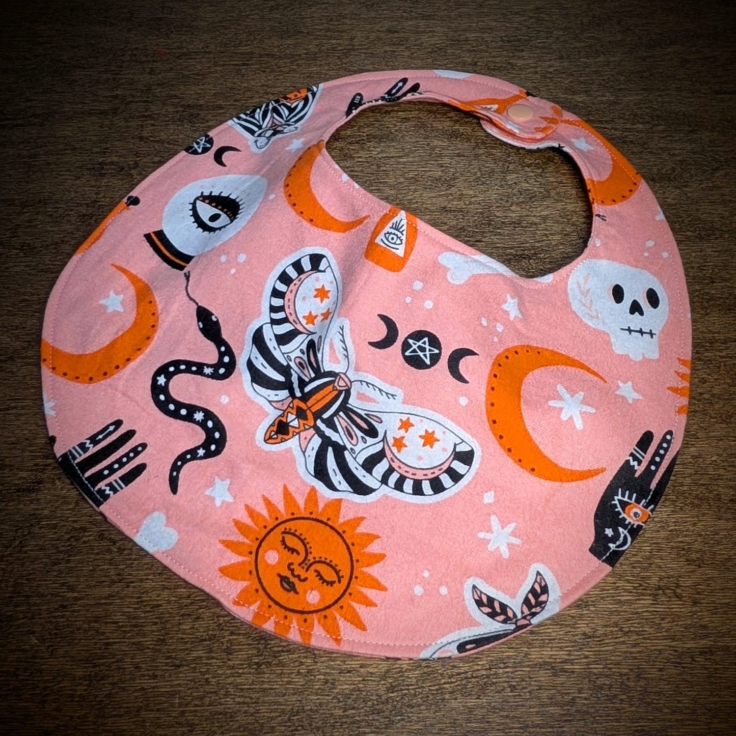Pink Witchy - Baby Bib