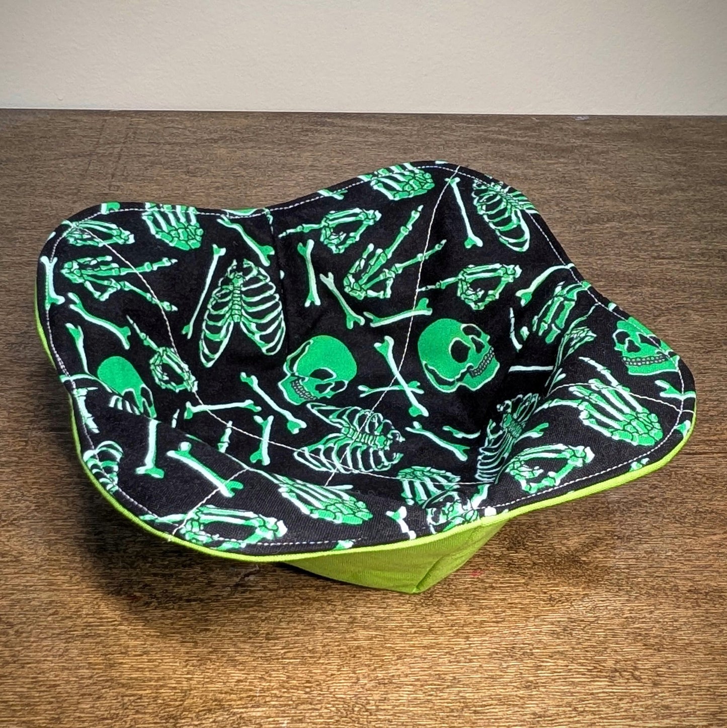 Green Skeletons - Bowl Cozy