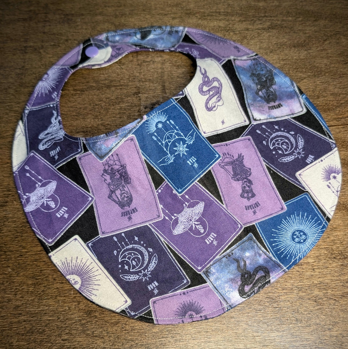 Purple Tarot - Baby Bib