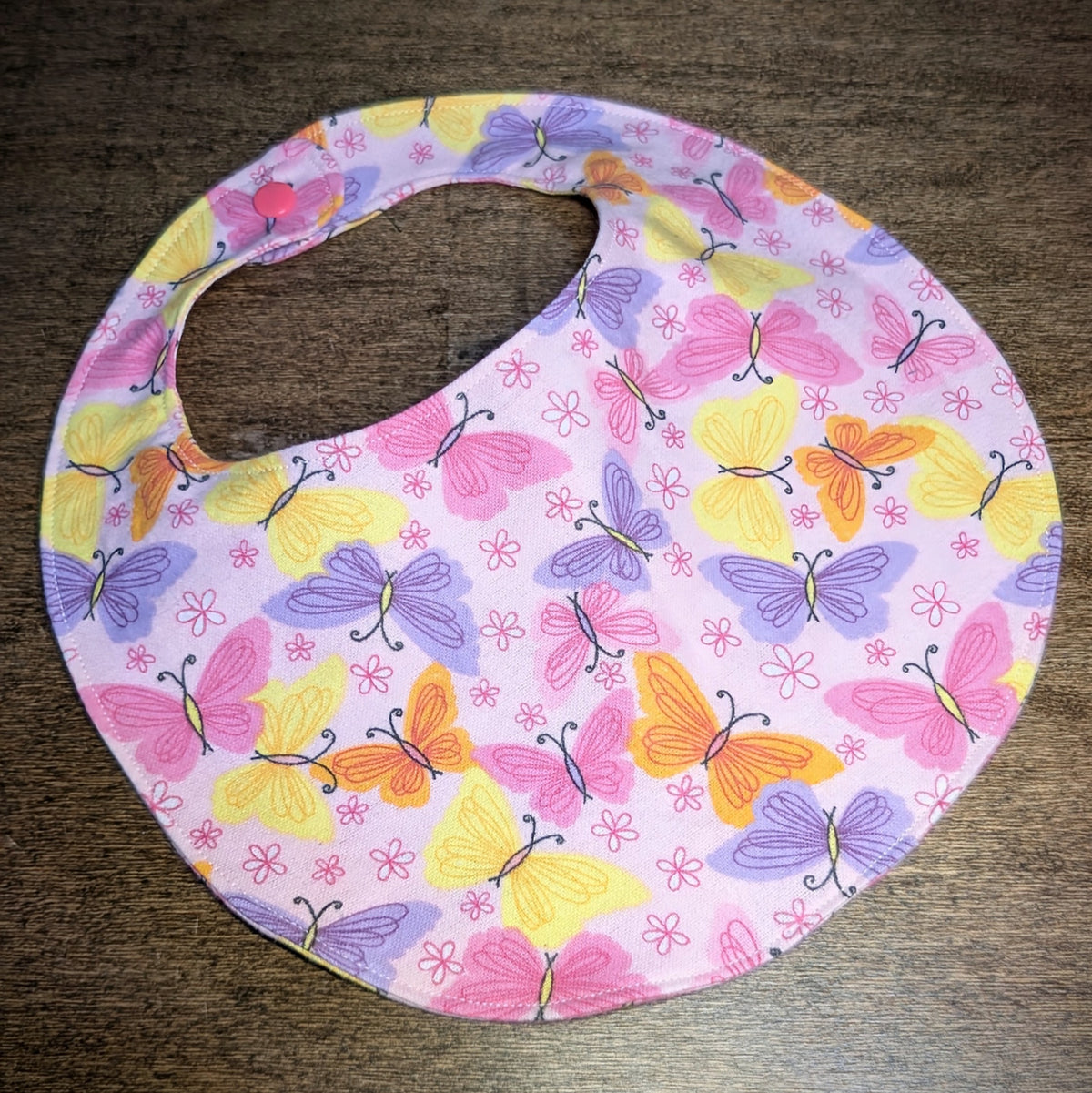 Bright Butterflies - Baby Bib