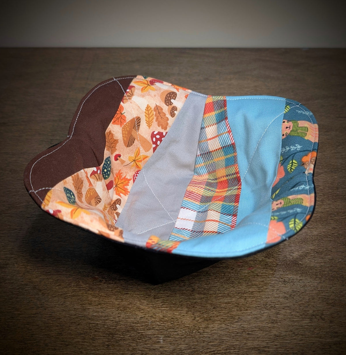 Quilted Bowl Cozy - Fall #2
