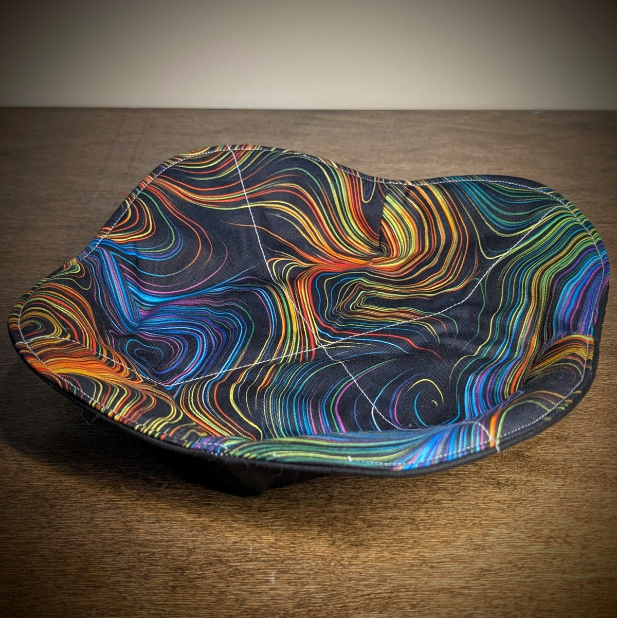 Colorful Swirls - Small Plate Cozy