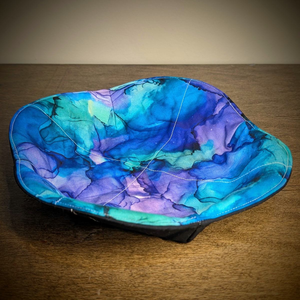 Watercolor - Green, Blue, & Purple - Small Plate Cozy