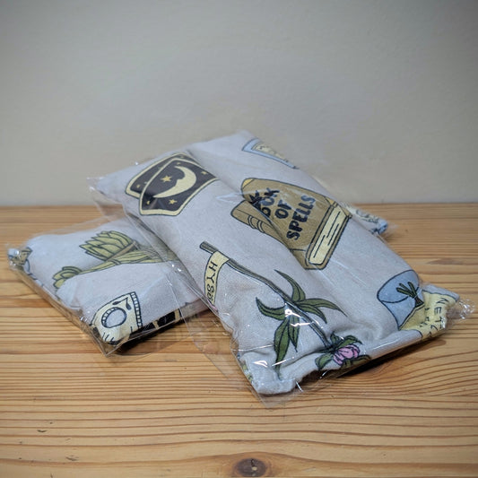 Spellbound Gray ~ Limited Edition Lavender Therapeutic Rice Bag - Face/Neck Size