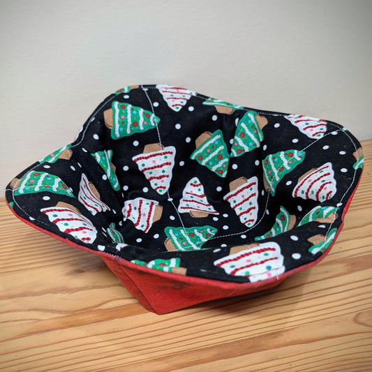 Cake Trees with Red - Bowl Cozy