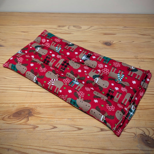 Moose ~ Unscented Therapeutic Rice Bag - Back/Lap Size