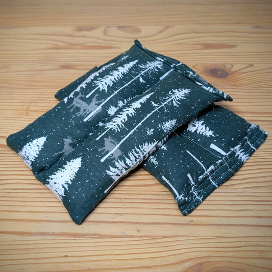Pine Trees ~ Unscented Therapeutic Rice Bag - Face/Neck Size