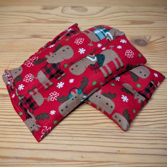 Moose ~ Unscented Therapeutic Rice Bag - Face/Neck Size