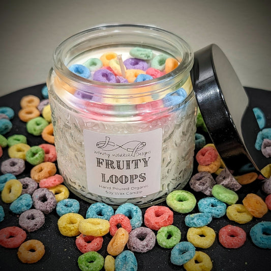 Fruity Loops Cereal Candle