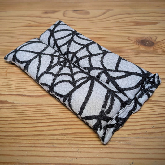 Spiderweb ~ Unscented Therapeutic Rice Bag - Face/Neck Size