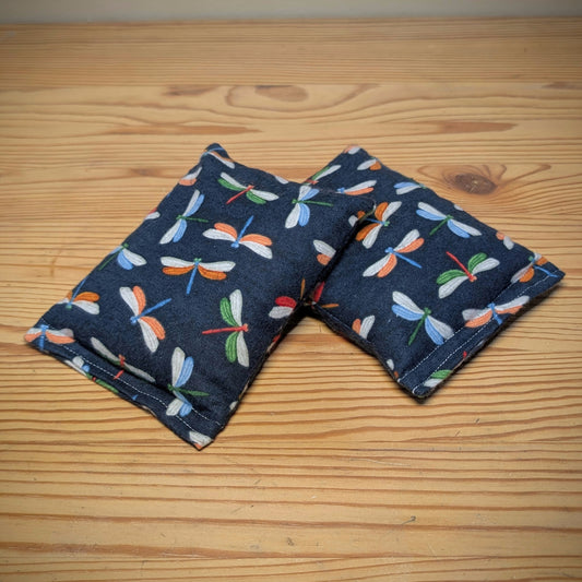 Dragonfly ~ Unscented Therapeutic Rice Bag - BooBoo/Hand Size