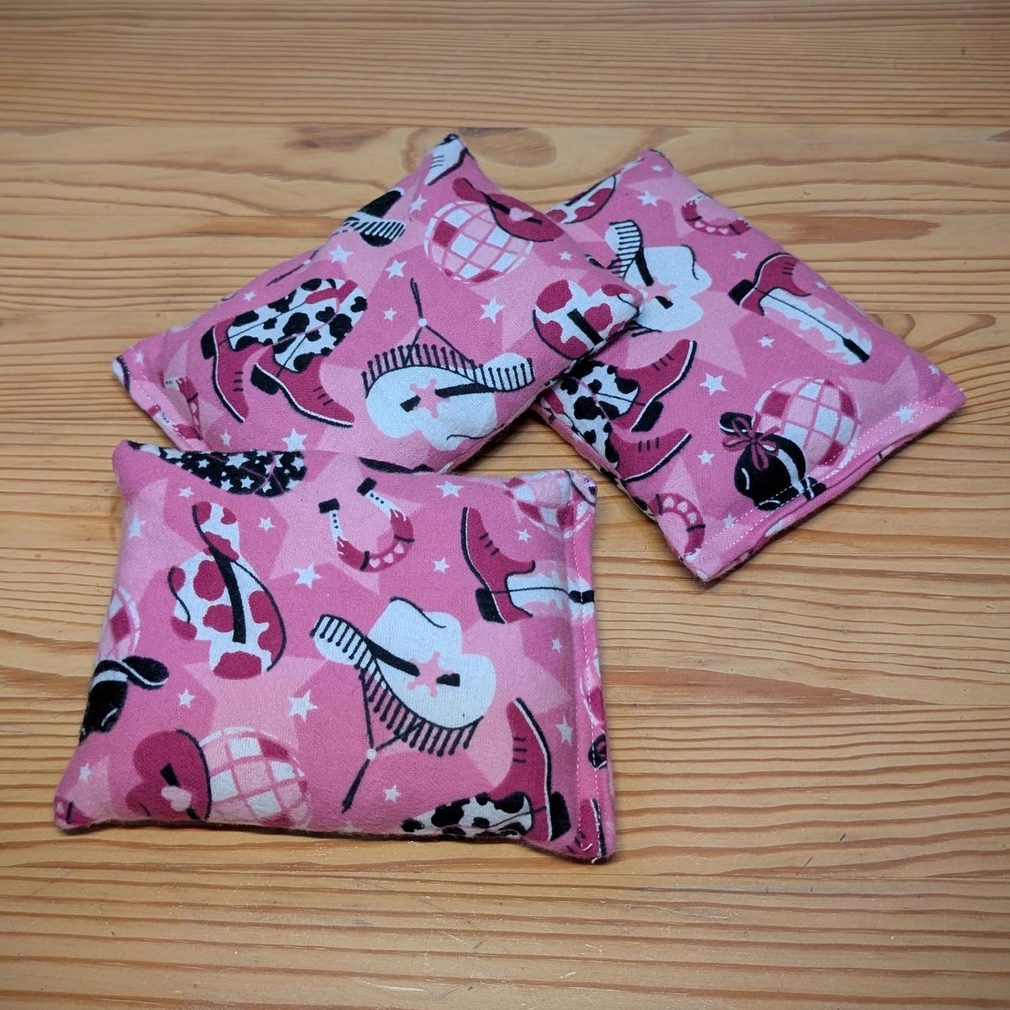 Disco Cowgirl ~ Unscented Therapeutic Rice Bag - BooBoo/Hand Size