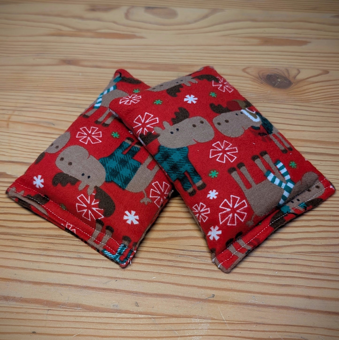 Moose ~ Unscented Therapeutic Rice Bag - BooBoo/Hand Size