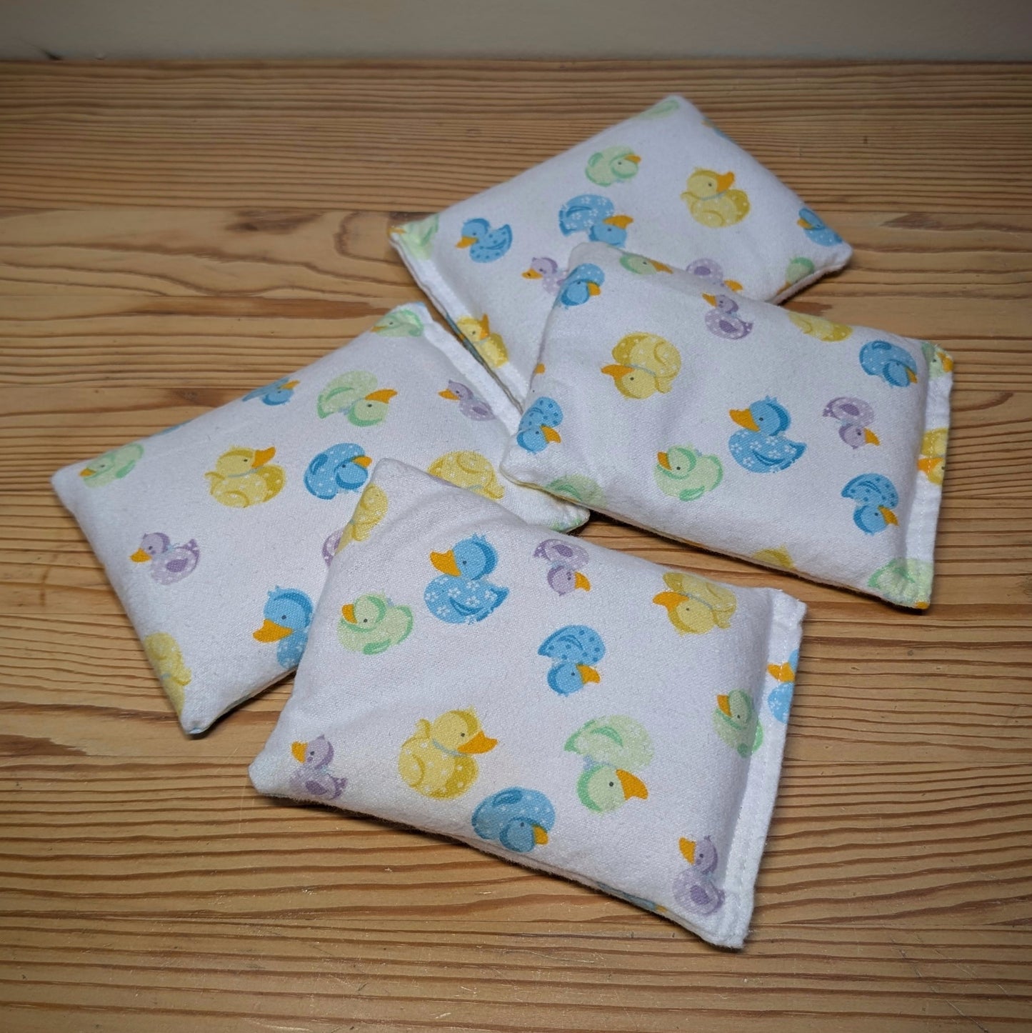 Ducks ~ Unscented Therapeutic Rice Bag - BooBoo/Hand Size