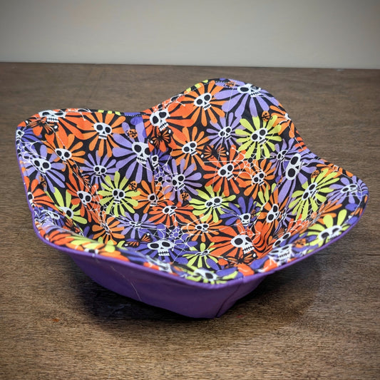 Skeleton Daisies - Bowl Cozy