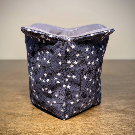 Spiderweb with White Stars - Ice Cream/Gelato Pint Cozy