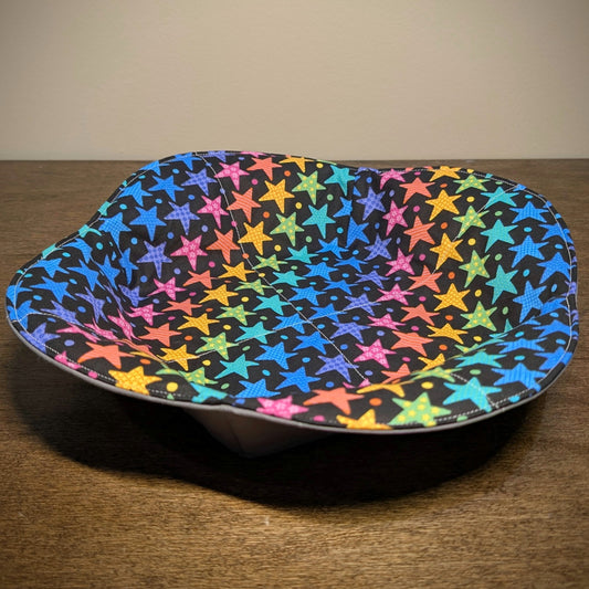 Stars Rainbow Bright - Large Plate/Pie Pan Cozy