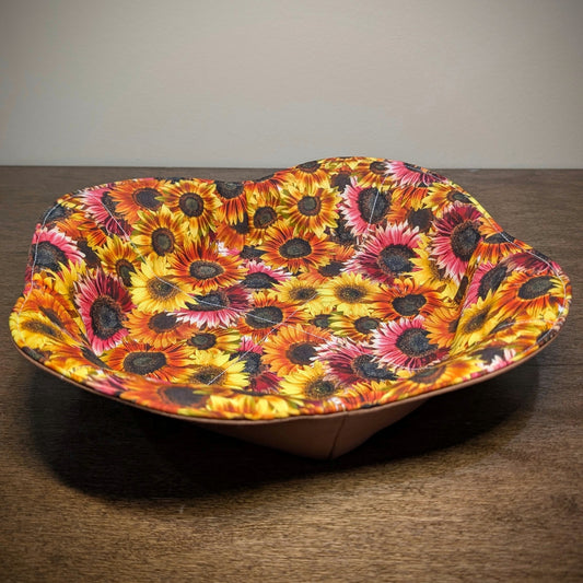 Multi-color Sunflowers - Large Plate/Pie Pan Cozy