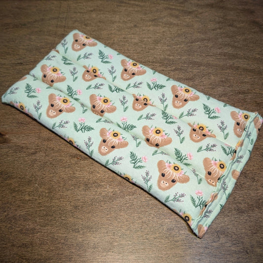 Cows ~ Unscented Therapeutic Rice Bag - Back/Lap Size