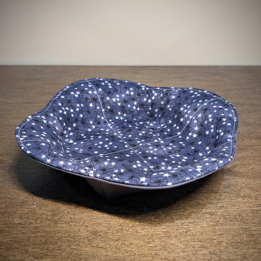 Spiderweb with White Stars - Small Plate Cozy
