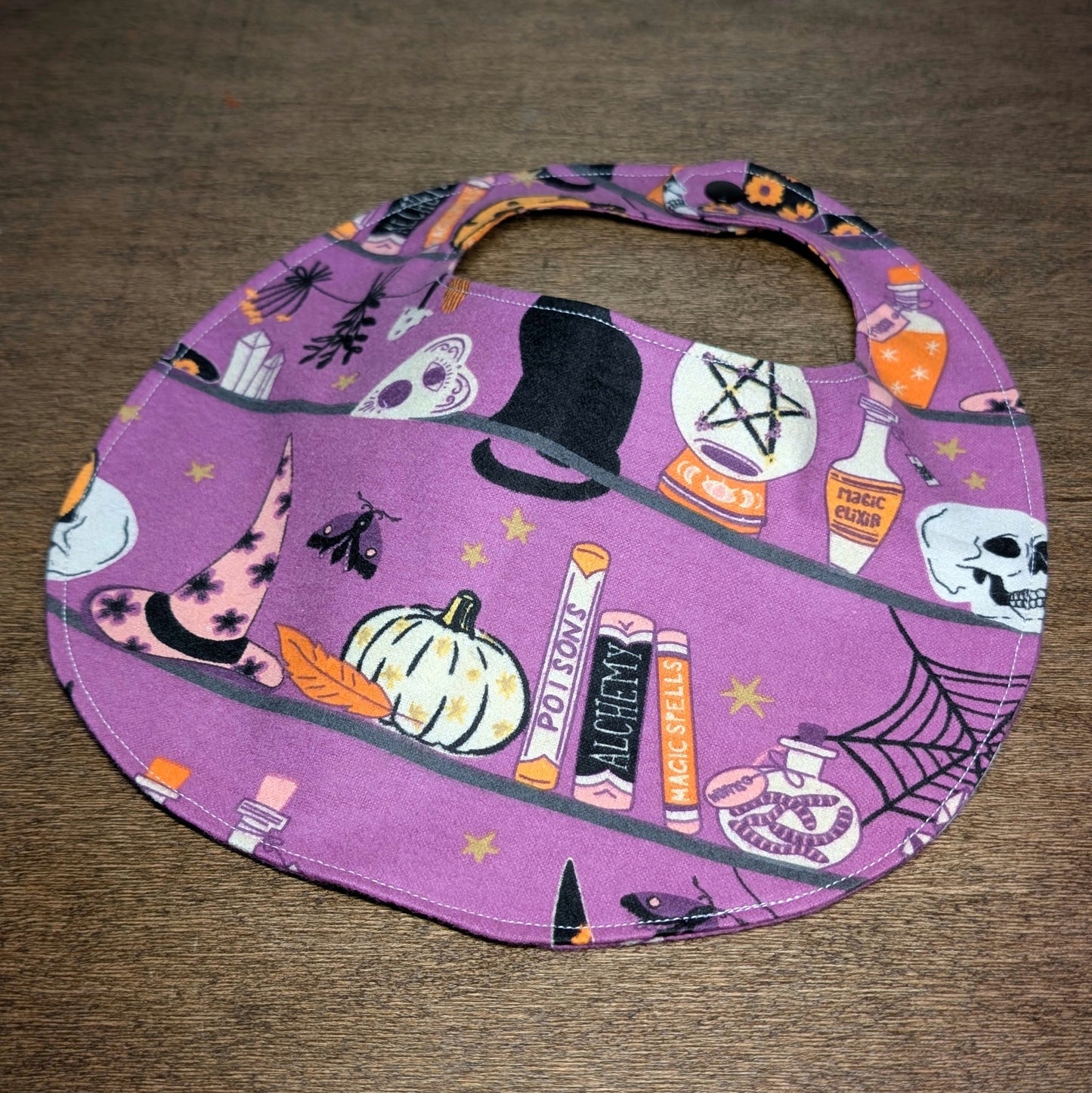 Witch's Shelf - Baby Bib