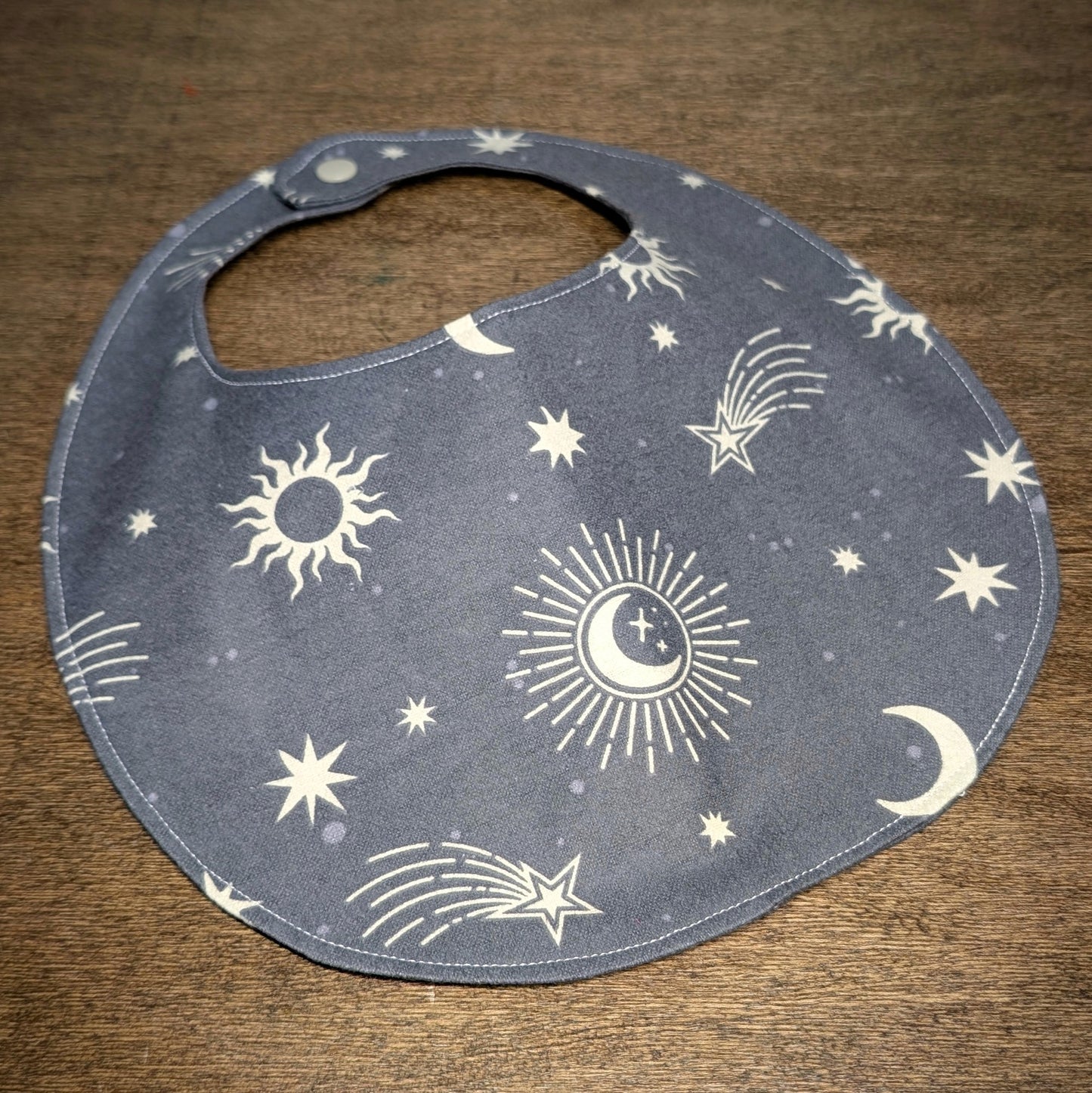 Stars & Moons - Baby Bib