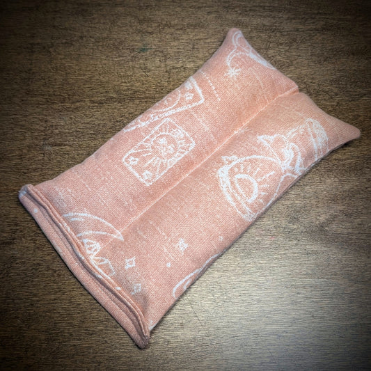 Pink Witchy ~ Unscented Therapeutic Rice Bag - Face/Neck Size