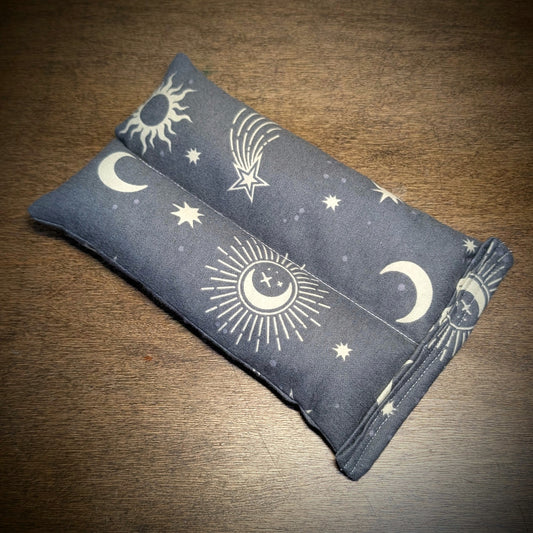 Stars & Moons ~ Unscented Therapeutic Rice Bag - Face/Neck Size