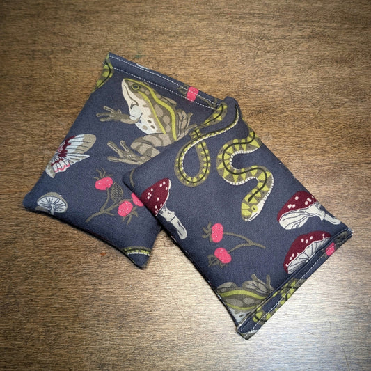 Reptiles ~ Unscented Therapeutic Rice Bag - BooBoo/Hand Size