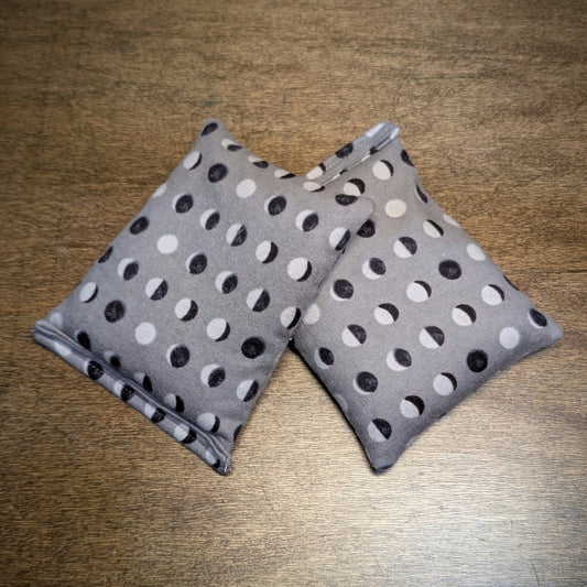 Moon Phases ~ Unscented Therapeutic Rice Bag - BooBoo/Hand Size