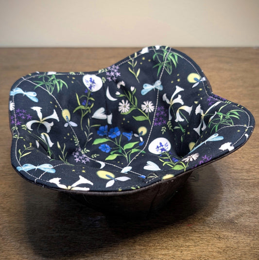 Midnight Lilies- Bowl Cozy