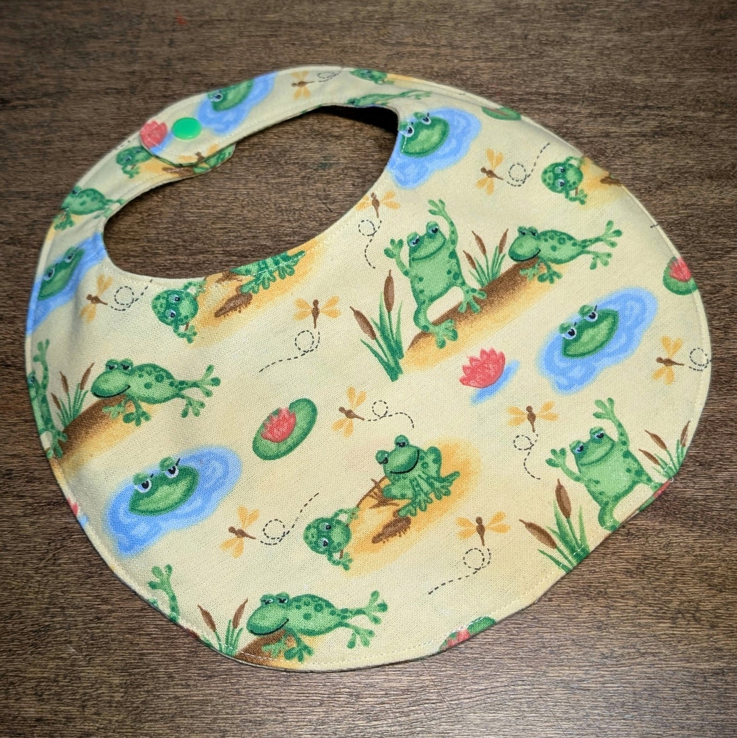 Frogs - Baby Bib