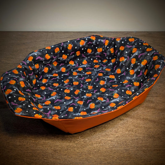 Pumpkins & Bats - Square/Brownie Pan Cozy
