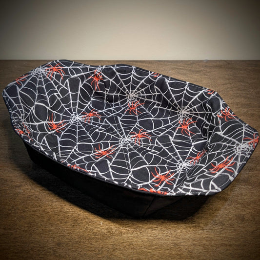 Spiderweb with Spiders - Square/Brownie Pan Cozy