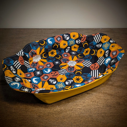 Spooky Hexagons - Square/Brownie Pan Cozy