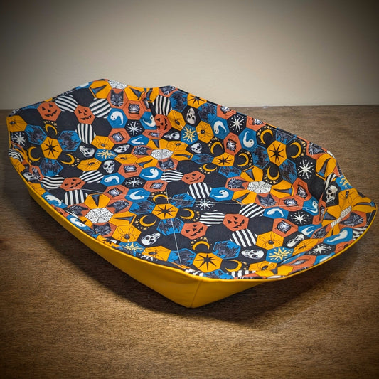 Spooky Hexagons - Casserole Pan Cozy