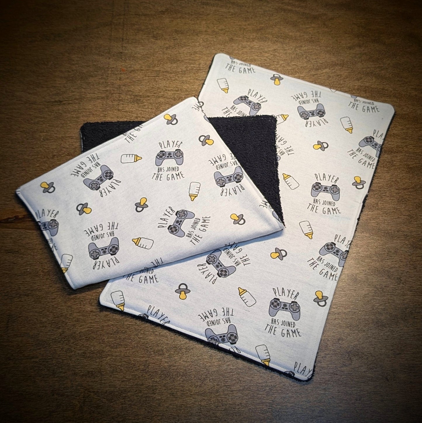 Player Has Joined the Game - Burp Cloth