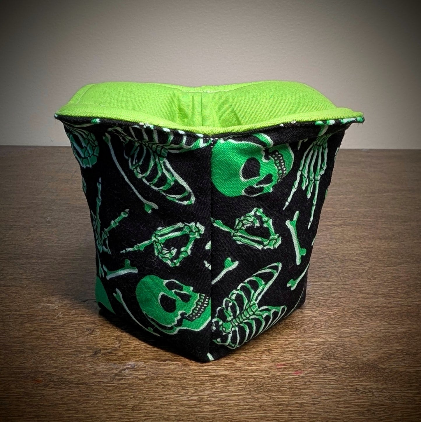 Green Skeletons - Ice Cream/Gelato Pint Cozy
