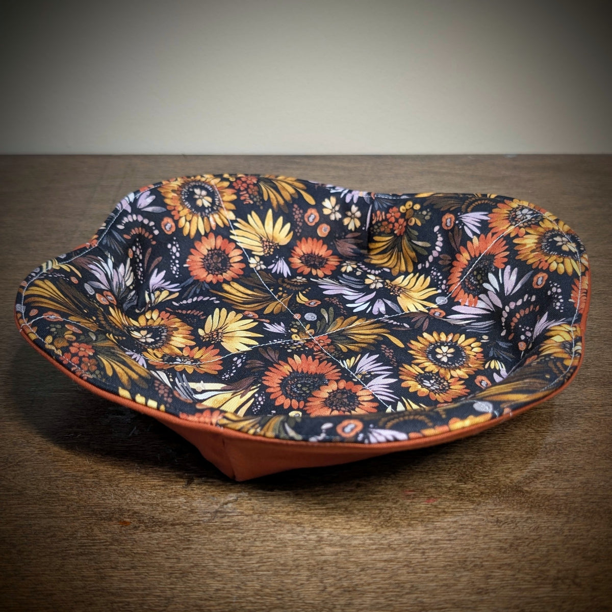 Whimsical Fall Flowers - Small Plate Cozy