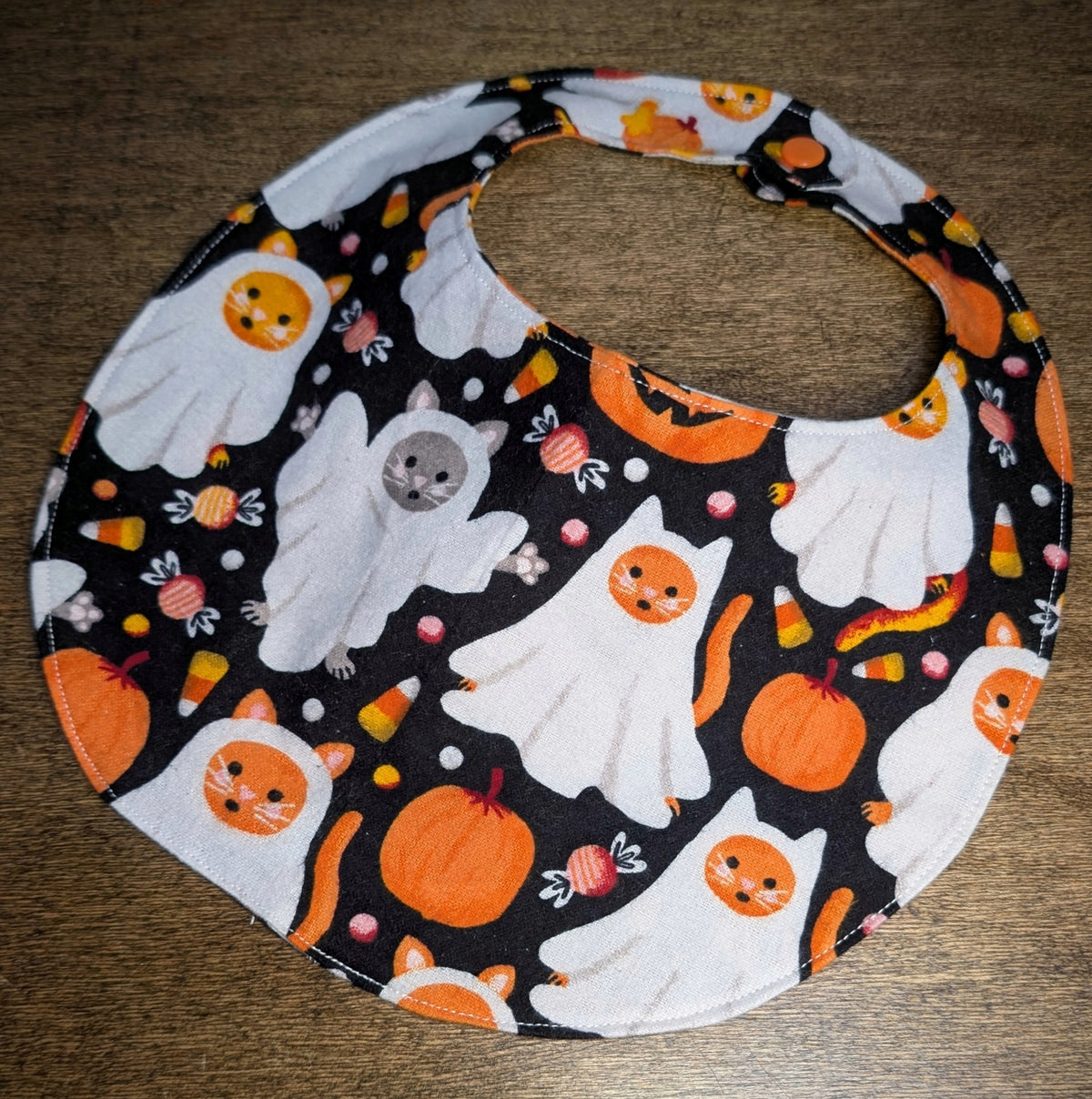Ghost Cats - Baby Bib