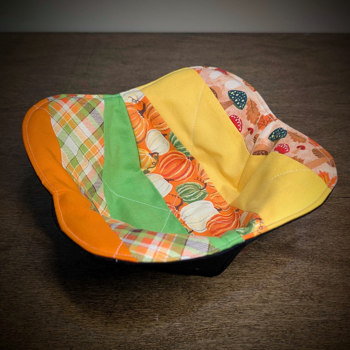 Quilted Bowl Cozy - Fall #1