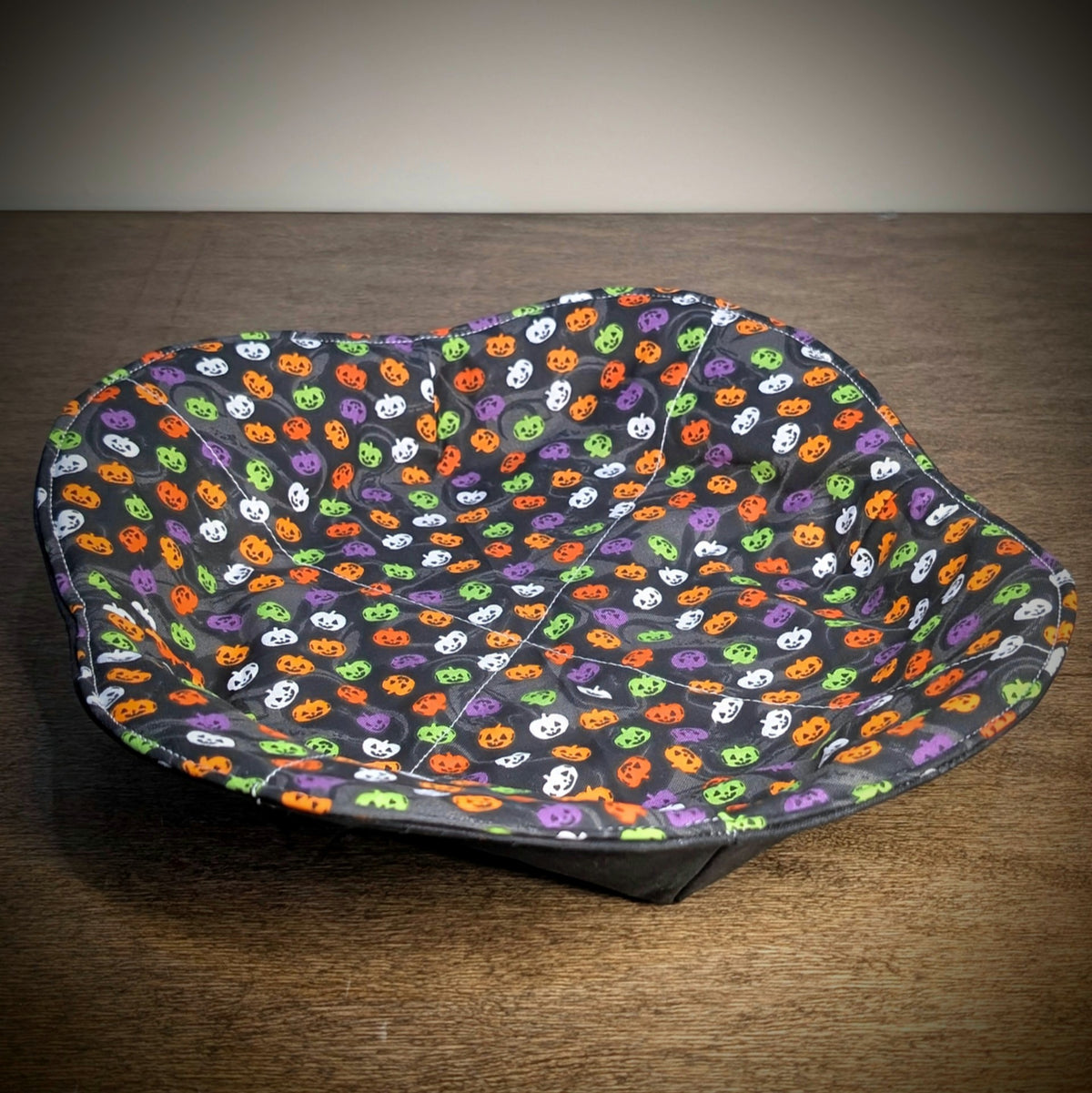Mini Jack-o'-lanterns - Small Plate Cozy